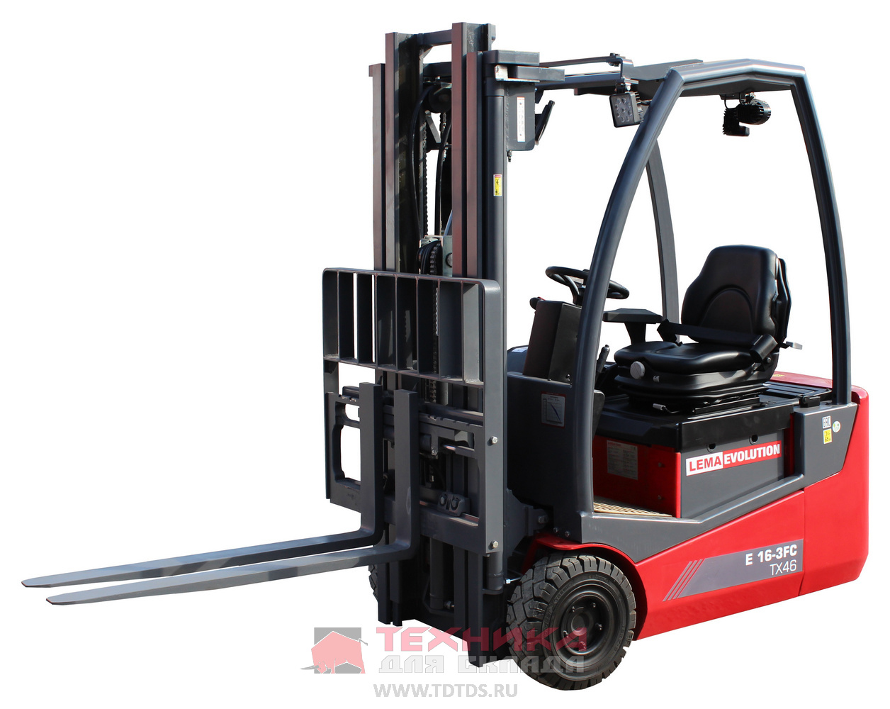Электрический погрузчик LEMA EVO  E 16-3FC DX36