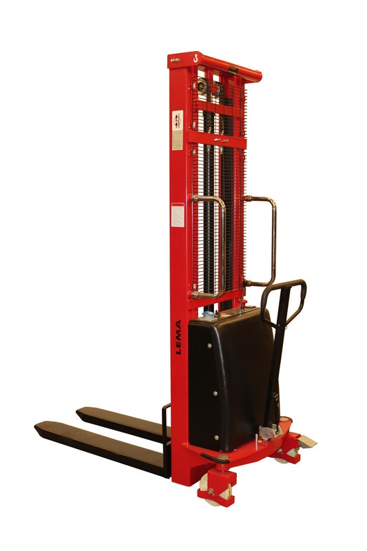 Штабелер с электроподъемом LEMA LM E-1016 